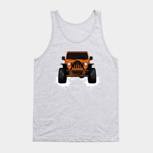 Jessica;s Orange TJ Tank Top